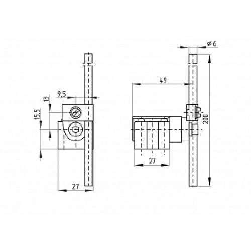 Kонцевой выключатель безопасности Schmersal Z4V10H336-11Z-M20