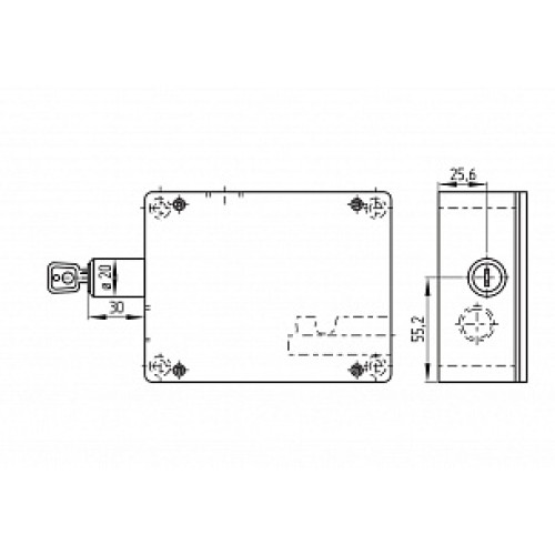 Дверной выключатель безопасности Schmersal AZM415-11/11XPKRS-24VAC/DC