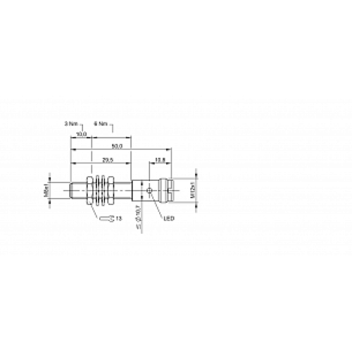 Индуктивный датчик Balluff BES M08ME1-GSC20B-S04G