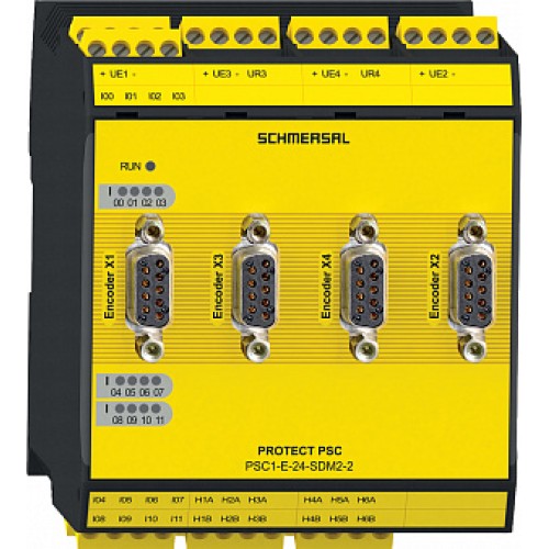 Реле безопасности Schmersal PSC1-E-24-SDM2-2