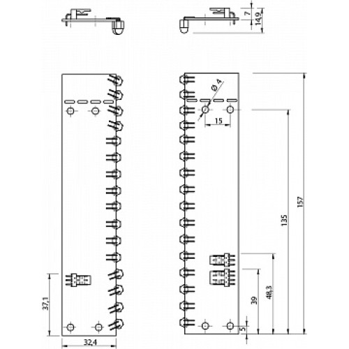 Световая завеса Micro Detectors NX16SR/XAN-C000