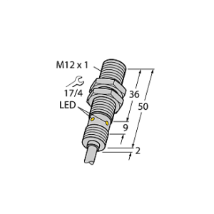 Индуктивный датчик TURCK BI4U-EM12WD-AP6X