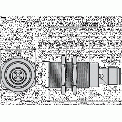 Индуктивный датчик безопасности Telemecanique XS1N18PC410D