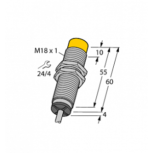 Индуктивный датчик TURCK NI10-M18-LIU