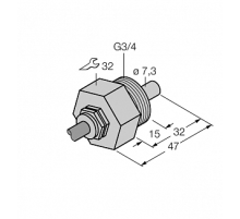 Датчик потока TURCK FCS-G3/4A4-NAEX0