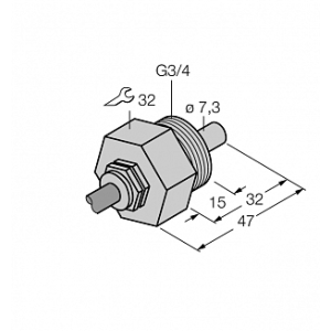 Датчик потока TURCK FCS-G3/4A4-NAEX0