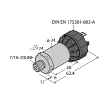 Датчик давления TURCK PT300PSIG-2005-I2-DA91/X