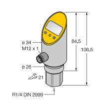 Датчик давления TURCK PS600R-311-2UPN8X-H1141