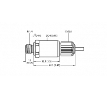 Датчик давления TURCK PT60R-2004-I2-CM2.0/O