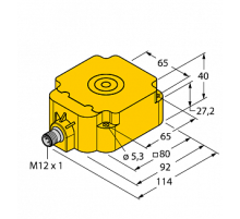 Индуктивный датчик TURCK NI50-Q80-LIU-H1141