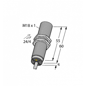 Индуктивный датчик TURCK BI5-M18-LIU