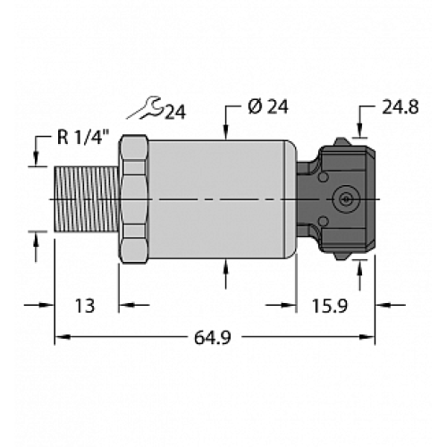 Датчик давления TURCK PT600R-2110-I2-AMP3J1