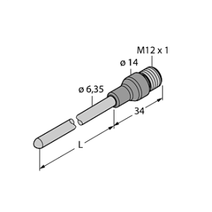 Датчик температуры TURCK TP-206.35A-CF-H1141-L300