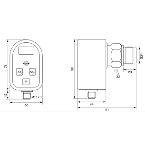 Датчик давления EGE-Elektronik DN 752 GA-01