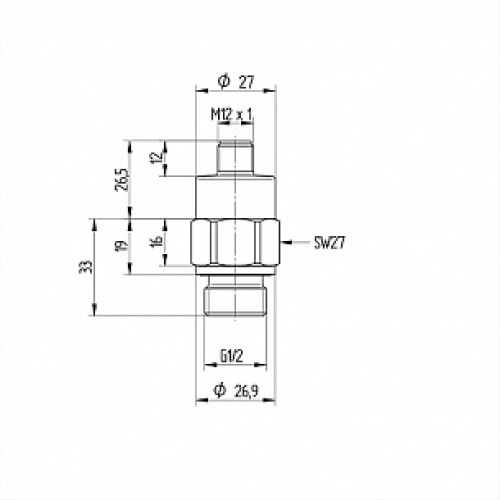 Датчик давления Wenglor FX7P202