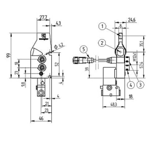 Оптический датчик Wenglor OPT1504