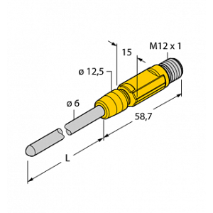 Датчик температуры TURCK TTM-206A-CF-LIUPN-H1140-L150