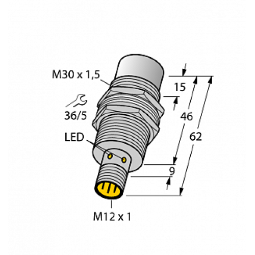 Индуктивный датчик TURCK NI20U-MT30-AN6X-H1141