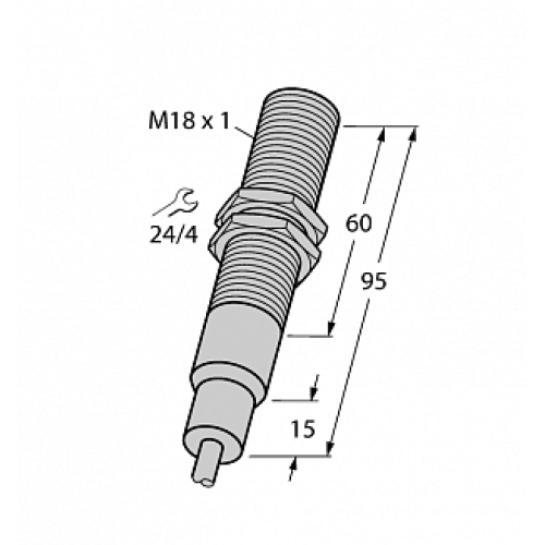 Индуктивный датчик TURCK BI5-EM18-AP6/S907