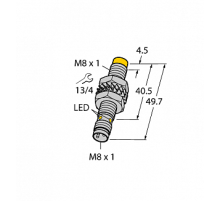 Индуктивный датчик TURCK NI3-M08E-AN6X-V1131