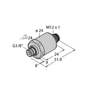 Датчик давления TURCK PT0.2V-1013-U1-H1143