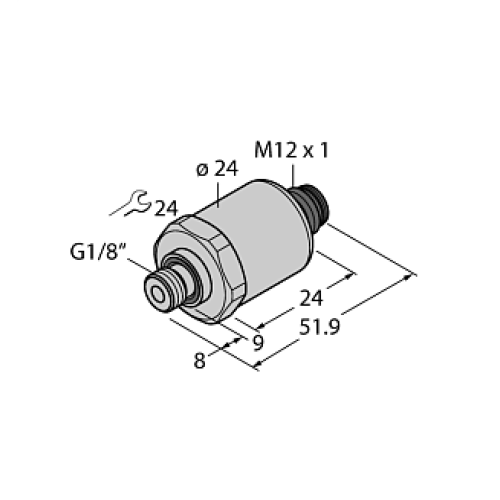 Датчик давления TURCK PT0.2V-1013-U1-H1143