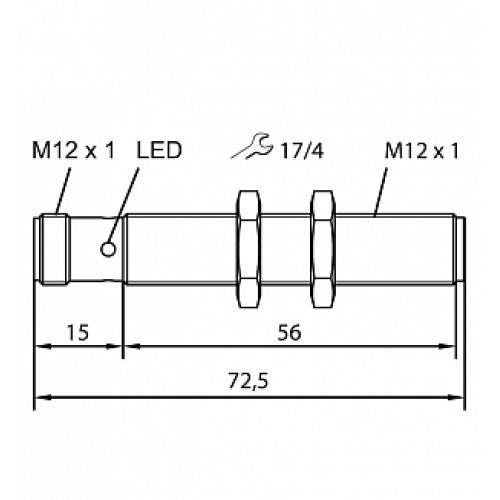 Ультразвуковой датчик TURCK RU20U-M12-AP6X2-H1141