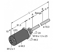  Датчик линейных перемещений TURCK LTX700M-F10-SSI2-GAF1-X3-H1161