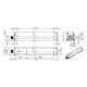 Многолучевой барьер безопасности Balluff BLG 4A-090-19X-030-O01-SX