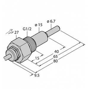 Датчик потока TURCK FCS-G1/2A4-NAEX/AL065