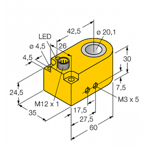 Кольцевой датчик TURCK BI20R-W30S-AP6X-H1141