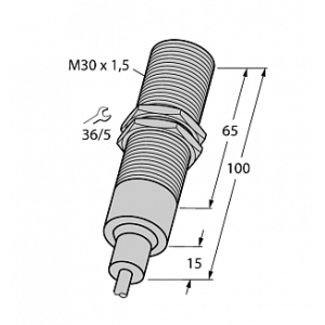 Индуктивный датчик TURCK BI10-EM30-AP6/S907