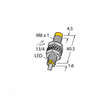 Индуктивный датчик TURCK NI3-M08E-VP6X 7M