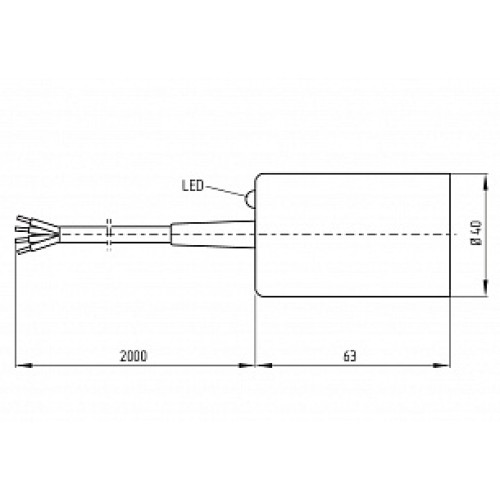 Индуктивный датчик Schmersal IFL 20-400-11ZTPG