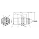 Емкостной датчик уровня Balluff BCS M30T4M3-PPC30G-EP02