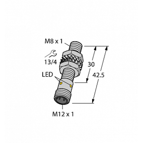 Индуктивный датчик TURCK BI3U-EMT08-AP6X-H1341