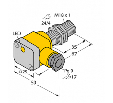 Индуктивный датчик TURCK BI5-G18SK-Y1X