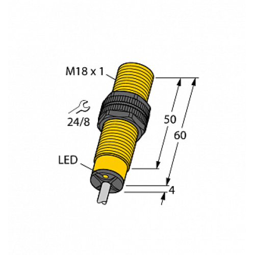 Индуктивный датчик TURCK NI12U-S18-AP6X