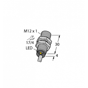 Индуктивный датчик TURCK BI4-G12K-AP6X