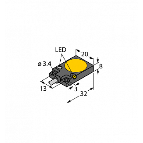 Индуктивный датчик TURCK BI5-Q08-VN6X2