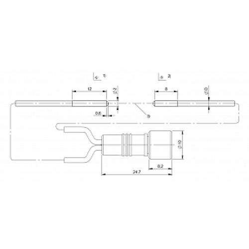 Оптоволоконный кабель Balluff BOH TZ-G02-001-01-S49F-SA2