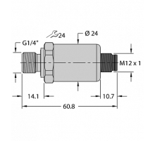 Датчик давления TURCK PT400R-2104-U1-H1143