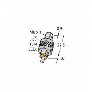 Индуктивный датчик TURCK BI3-M08K-AN6X