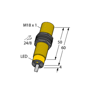 Индуктивный датчик TURCK BI5-S18-AP6X