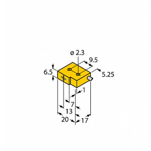 Индуктивный датчик TURCK BI1-Q6.5-AP6/S34