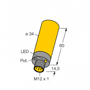 Емкостной датчик TURCK BC15-K34-AP4X-H1141