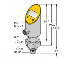 Датчик давления TURCK PS600R-504-LI2UPN8X-H1141