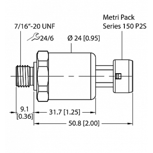 Датчик давления TURCK PT150PSIG-1105-U3-MP11