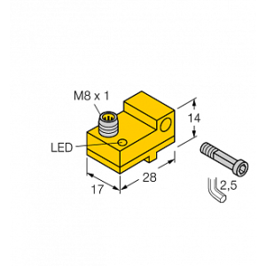 Магнитный датчик TURCK BIM-NST-AP6X-V1131