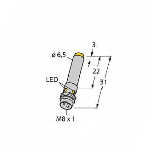 Индуктивный датчик TURCK NI3-EH6.5K-AP6X-V1131